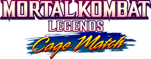 لوگوی رسمی فیلم Mortal Kombat Legends: Cage Match (2023)