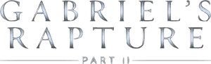 لوگوی رسمی فیلم Gabriel's Rapture: Part II (2022)