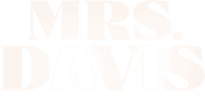 لوگوی رسمی سریال Mrs. Davis (2023)