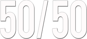 لوگوی رسمی فیلم 50/50 (2011)