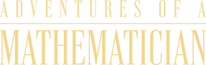 لوگوی رسمی فیلم Adventures of a Mathematician (2021)