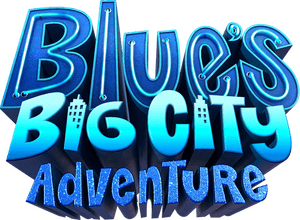 لوگوی رسمی فیلم Blue's Big City Adventure (2022)