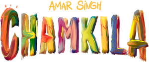 لوگوی رسمی فیلم Amar Singh Chamkila (2024)