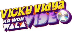 لوگوی رسمی فیلم Vicky Vidya Ka Woh Wala Video (2024)