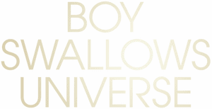 لوگوی رسمی سریال Boy Swallows Universe (2024)