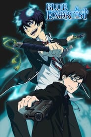 پوستر رسمی انیمه Blue Exorcist (2011)