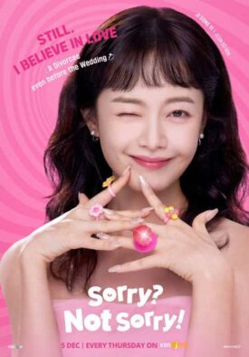 پوستر رسمی سریال Sorry Not Sorry (2024)