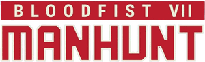 لوگوی رسمی فیلم Bloodfist VII: Manhunt (1995)