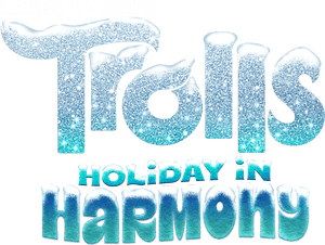 لوگوی رسمی فیلم Trolls Holiday in Harmony (2021)