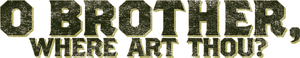 لوگوی رسمی فیلم O Brother, Where Art Thou? (2000)