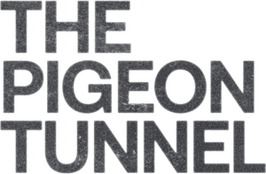 لوگوی رسمی فیلم The Pigeon Tunnel (2023)
