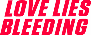 لوگوی رسمی فیلم Love Lies Bleeding (2024)