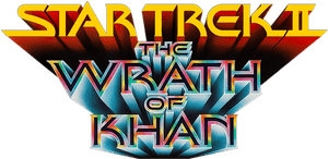 لوگوی رسمی فیلم Star Trek II: The Wrath of Khan (1982)