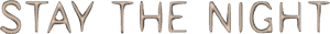 لوگوی رسمی فیلم Stay the Night (2022)