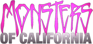 لوگوی رسمی فیلم Monsters of California (2023)