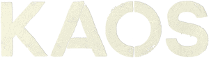 لوگوی رسمی سریال KAOS (2024)