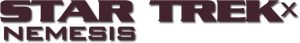 لوگوی رسمی فیلم Star Trek: Nemesis (2002)