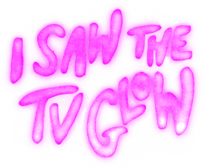 لوگوی رسمی فیلم I Saw the TV Glow (2024)