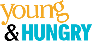 لوگوی رسمی سریال Young & Hungry (2014)