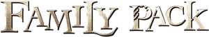 لوگوی رسمی فیلم Family Pack (2024)