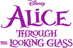 لوگوی رسمی فیلم Alice Through the Looking Glass (2016)
