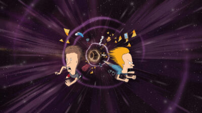 Teaser for Beavis and Butt-Head Do the Universe