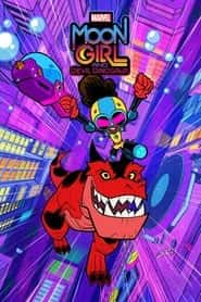 پوستر رسمی سریال Marvel's Moon Girl and Devil Dinosaur (2023)