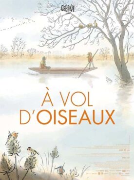 پوستر رسمی فیلم À vol d’oiseaux (2023)