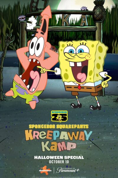Official poster for فیلم SpongeBob Squarepants: Kreepaway Kamp (2024)