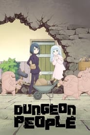 پوستر رسمی انیمه Dungeon People (2024)