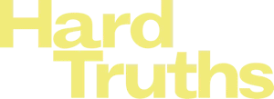 لوگوی رسمی فیلم Hard Truths (2024)
