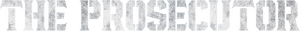 لوگوی رسمی فیلم The Prosecutor (2024)