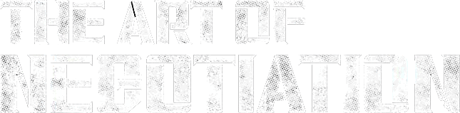 لوگوی رسمی سریال The Art of Negotiation (2025)