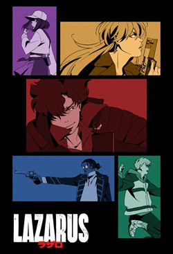 پوستر رسمی انیمه Lazarus (2025)