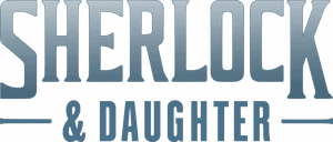 لوگوی رسمی سریال Sherlock & Daughter (2025)