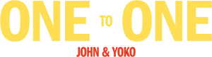لوگوی رسمی فیلم One to One: John & Yoko (2024)