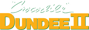لوگوی رسمی فیلم Crocodile Dundee II (1988)