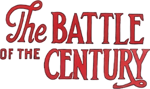لوگوی رسمی فیلم The Battle of the Century (1927)