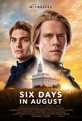 پوستر رسمی فیلم Six Days in August (2024)