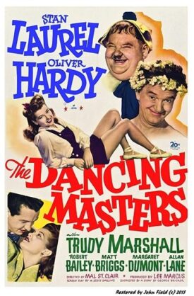 پوستر رسمی فیلم The Dancing Masters (1943)