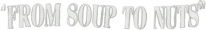 لوگوی رسمی فیلم From Soup to Nuts (1928)