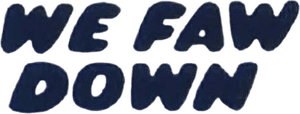 لوگوی رسمی فیلم We Faw Down (1928)