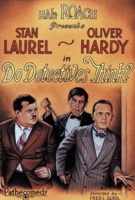 پوستر رسمی فیلم Do Detectives Think? (1927)
