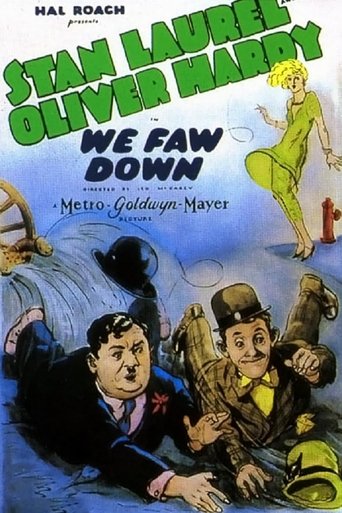 پوستر رسمی فیلم We Faw Down (1928)