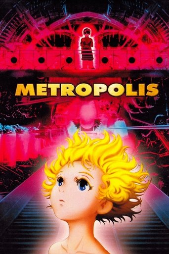 پوستر رسمی انیمه Metropolis (2001)