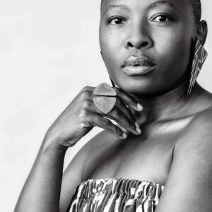 Photo of artist Lerato Mvelase