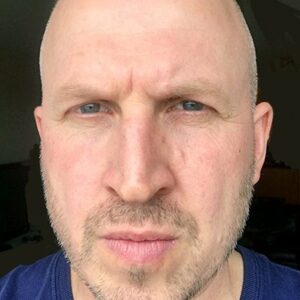 Photo of artist Tim Wildman