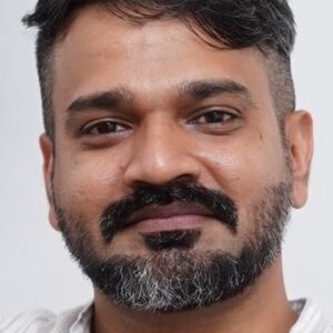 Photo of artist Anuraj Manohar