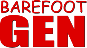 Official logo for انیمه Barefoot Gen (1983)