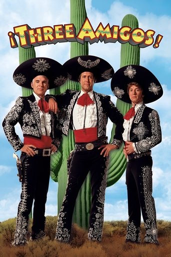 Official poster for فیلم Three Amigos! (1986)